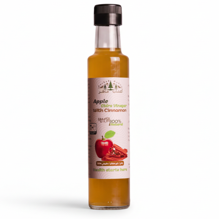 خل التفاح بالقرفة